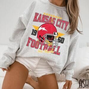 Kansas City Chiefs G23 Sweatshirt, 1960 Kansas City Football Crewneck